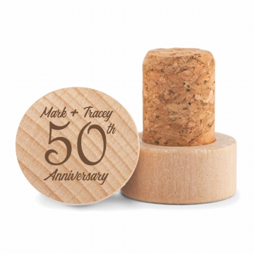 Perfect Anniversary | Personalized Wine Stopper